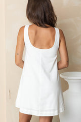 Korah Dress - White - The Self Styler