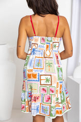 Seychelles Dress - Tile Print - The Self Styler