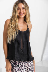 April Cami Top - Black - The Self Styler