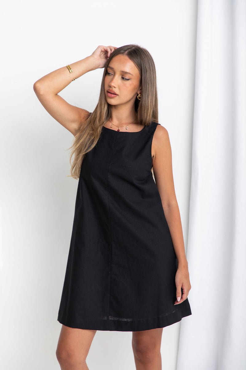 Korah Dress - Black - The Self Styler