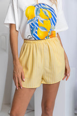 Reign Shorts - Yellow - The Self Styler