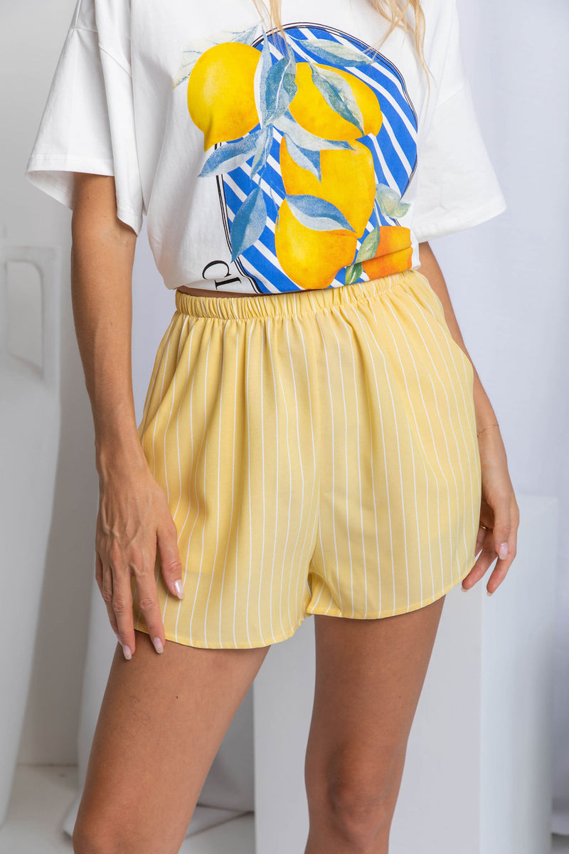 Reign Shorts - Yellow - The Self Styler