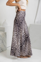 Tia Maxi Skirt - Leopard Print - The Self Styler