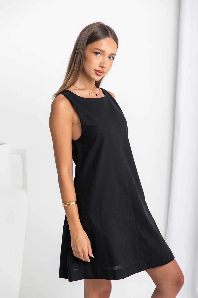 Korah Dress - Black - The Self Styler