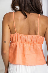 Milan Top - Peach - The Self Styler