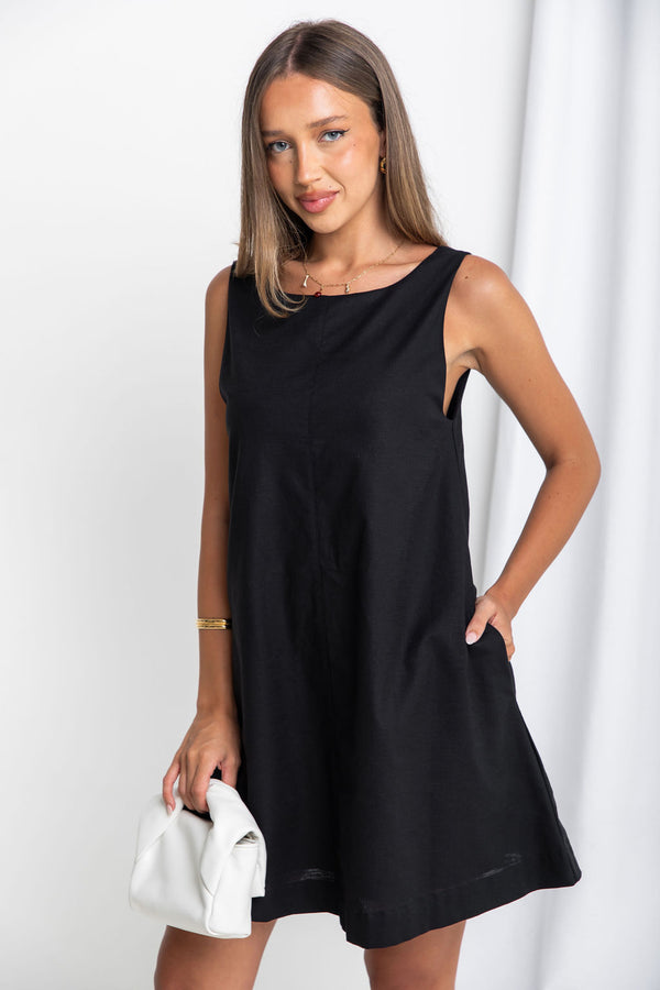 Korah Dress - Black - The Self Styler