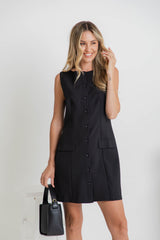 Brylee Dress - Black - The Self Styler